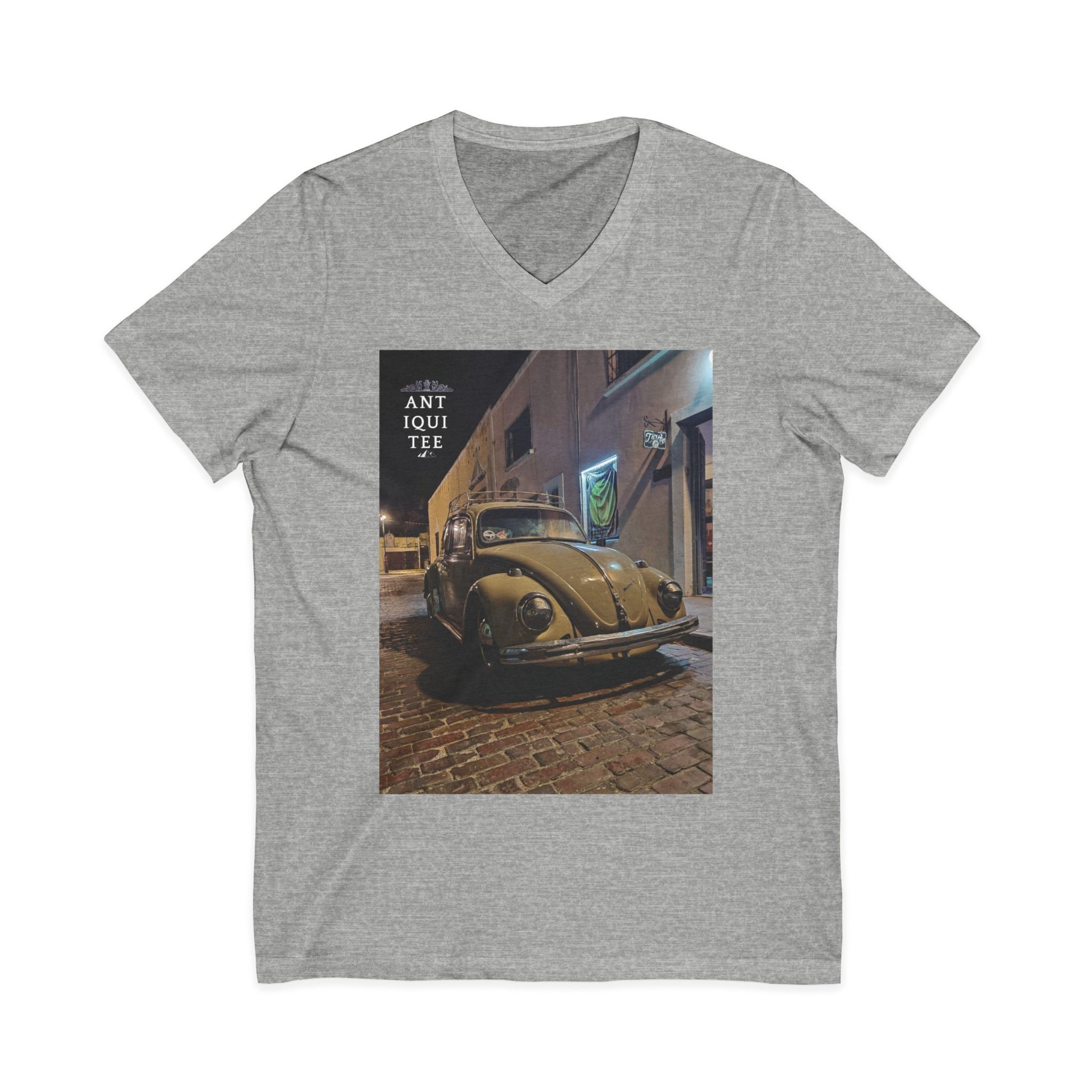 Bug Vibes - Unisex Jersey Short Sleeve V-Neck Tee