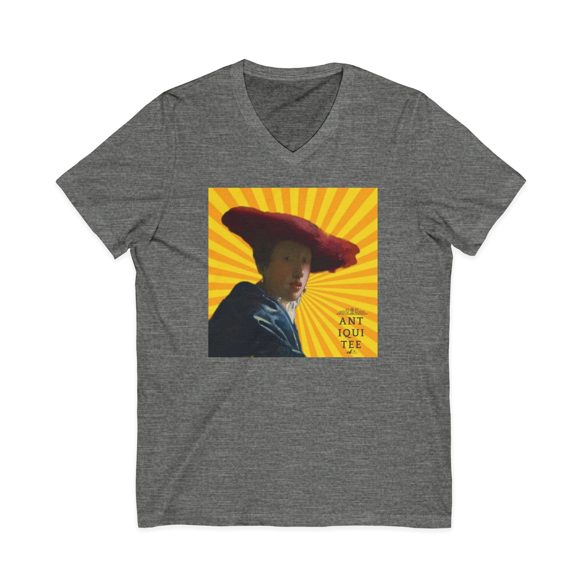 Unisex Jersey Short Sleeve V-Neck Tee
