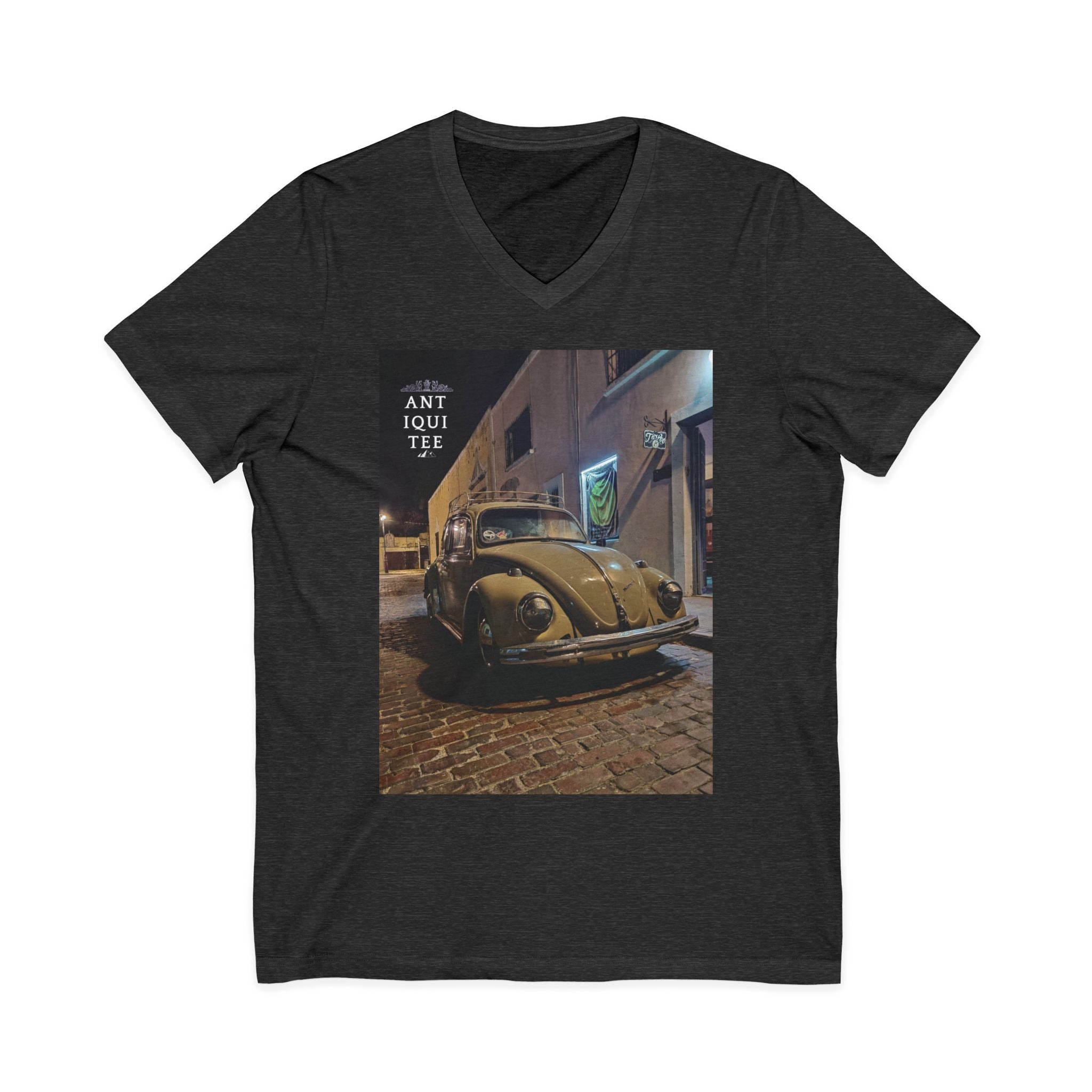 Bug Vibes - Unisex Jersey Short Sleeve V-Neck Tee